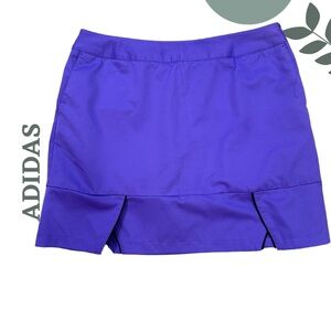 Adidas ClimaCool Performance Skort | Purple Stretch Activewear | Size 12